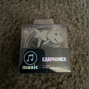 Shark earbuds made by Music- New